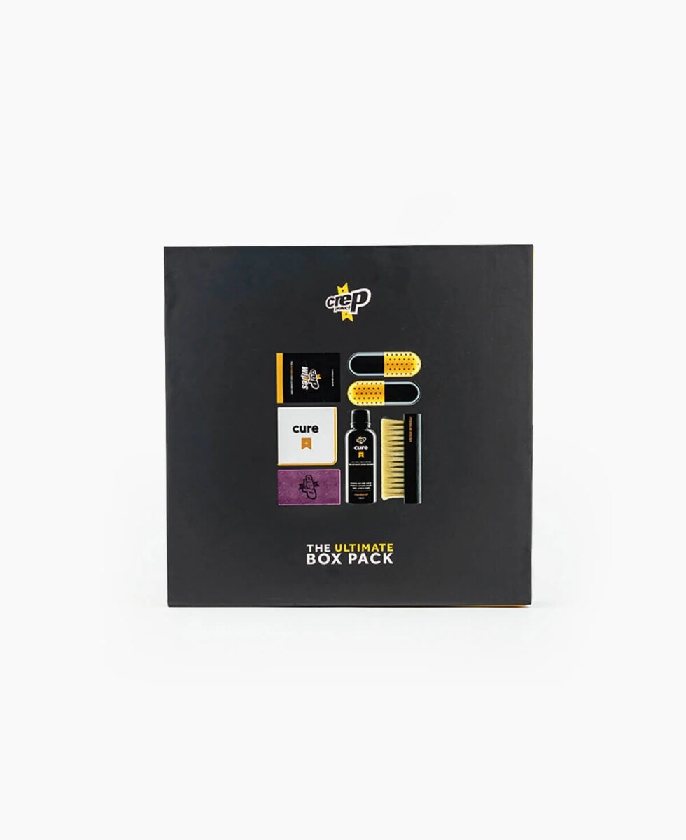 Crep Protect - Pack Cubo Protección Limpieza Calzado Kit Completo 