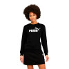 Buzo Puma ESS Logo Crew de Mujer - 586784 01 Negro