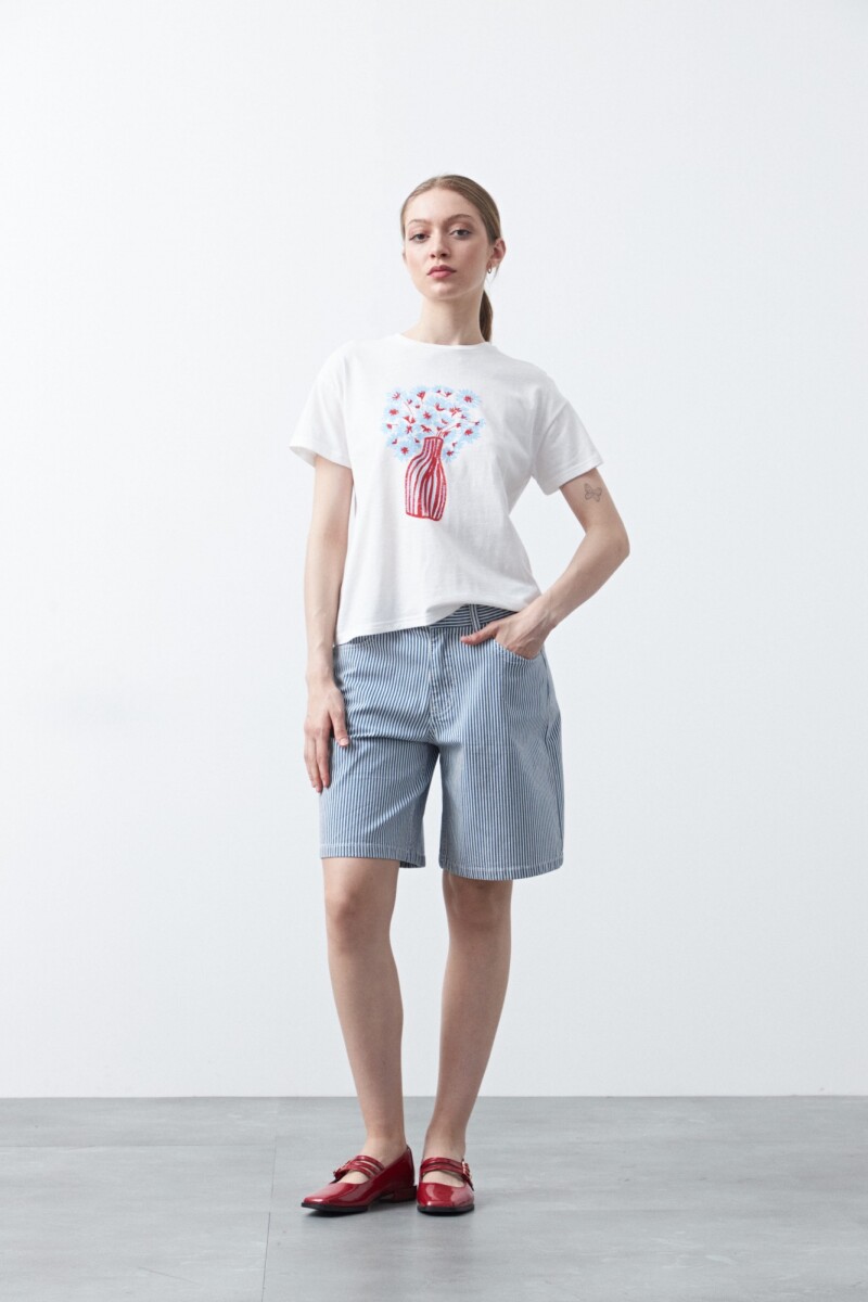 REMERA BONETERO Blanco