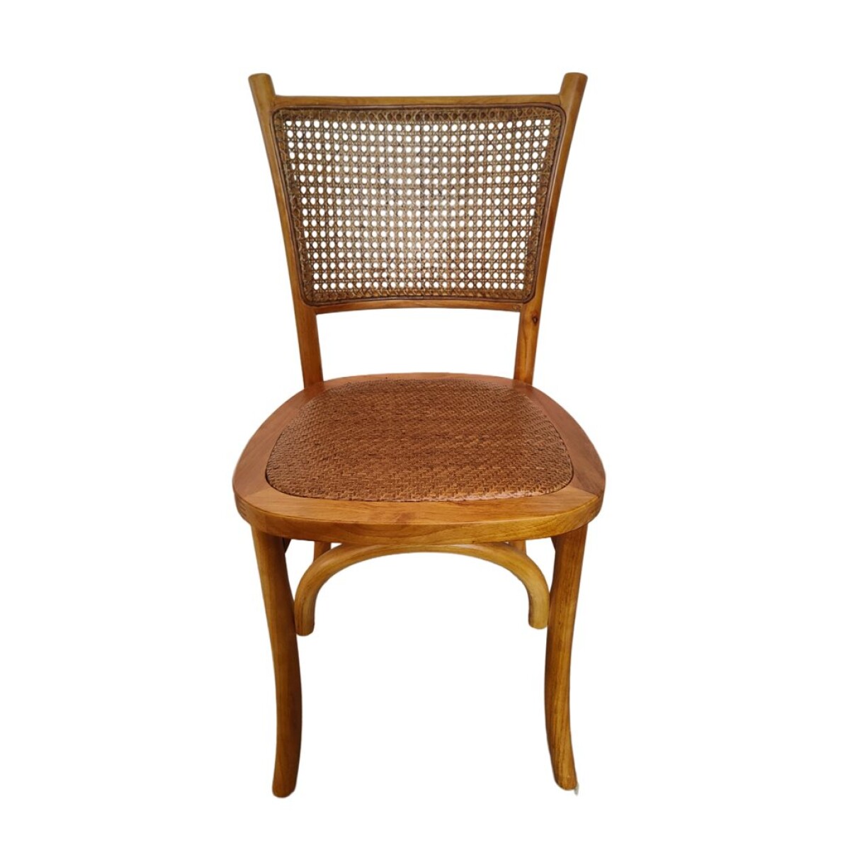 Silla Clásica Madera/Rattan 