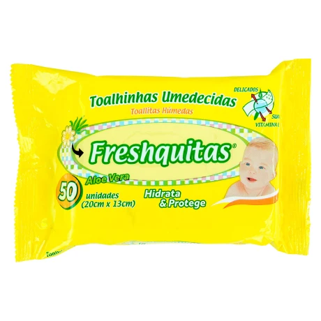 Toallas humedas Freshquitas 50 unidades Toallas humedas Freshquitas 50 unidades