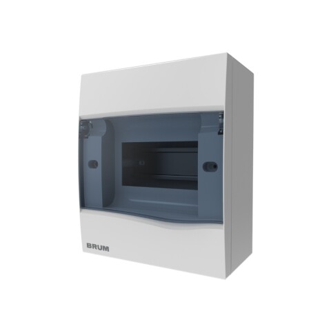 TABLERO EXT PLASTICO P/5 TM TRANSPARENTE BRUM TABLERO EXT PLASTICO P/5 TM TRANSPARENTE BRUM