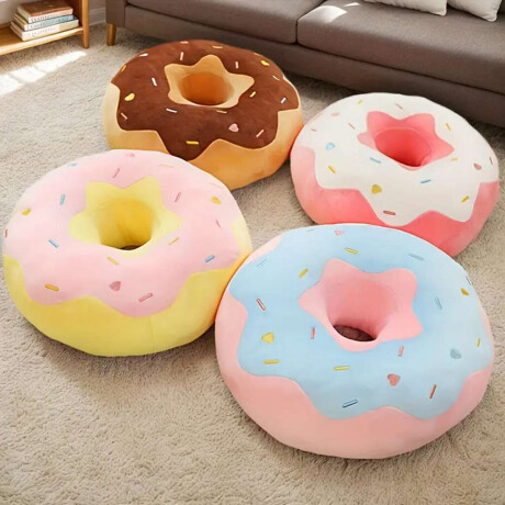 Peluche Almohadon dona donut Rosa