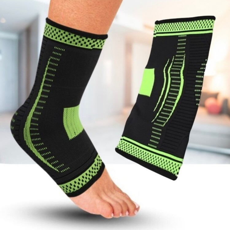 TOBILLERA DE COMPRESION ANKLE SUPPORT GRIS