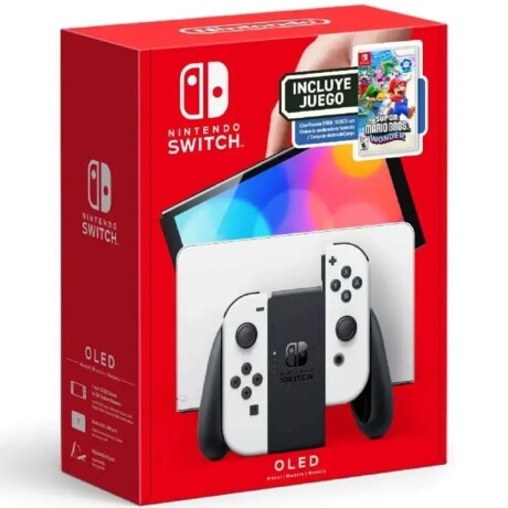 Consola Nintendo Switch Oled con Super Mario Bros Wonder V01