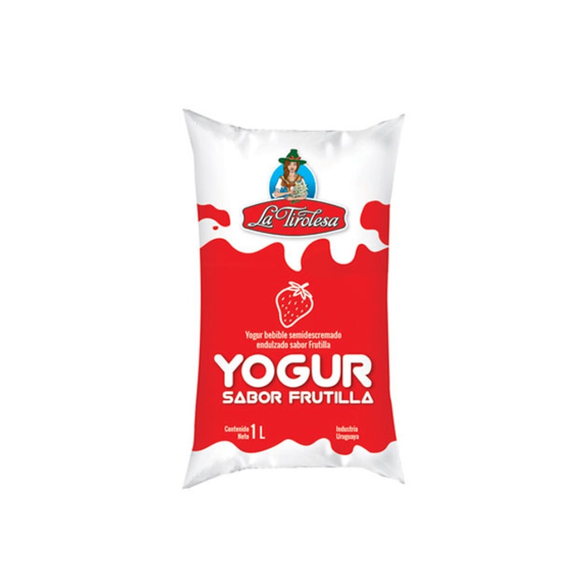 YOGUR LA TIROLESA FRUTILLA 1L 