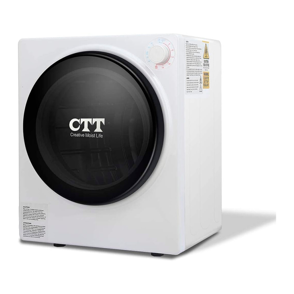 Secarropas CTT 4 Kg 800W - BLANCO 