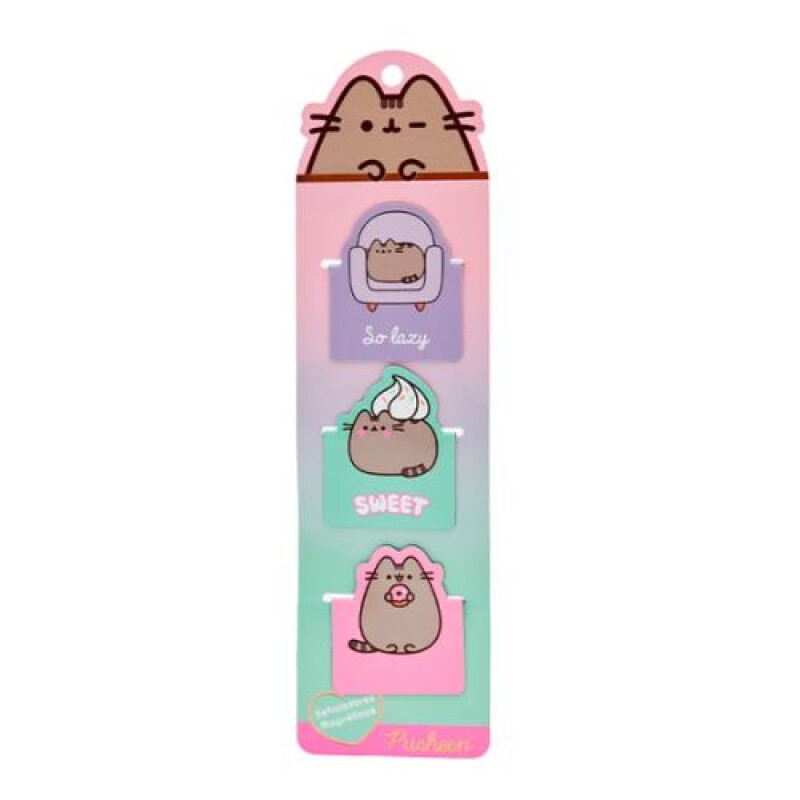 Marcadores de libro magnéticos Pusheen MAW Mooving Blister Marcadores De Libro Magnéticos Pusheen Maw Mooving Blister