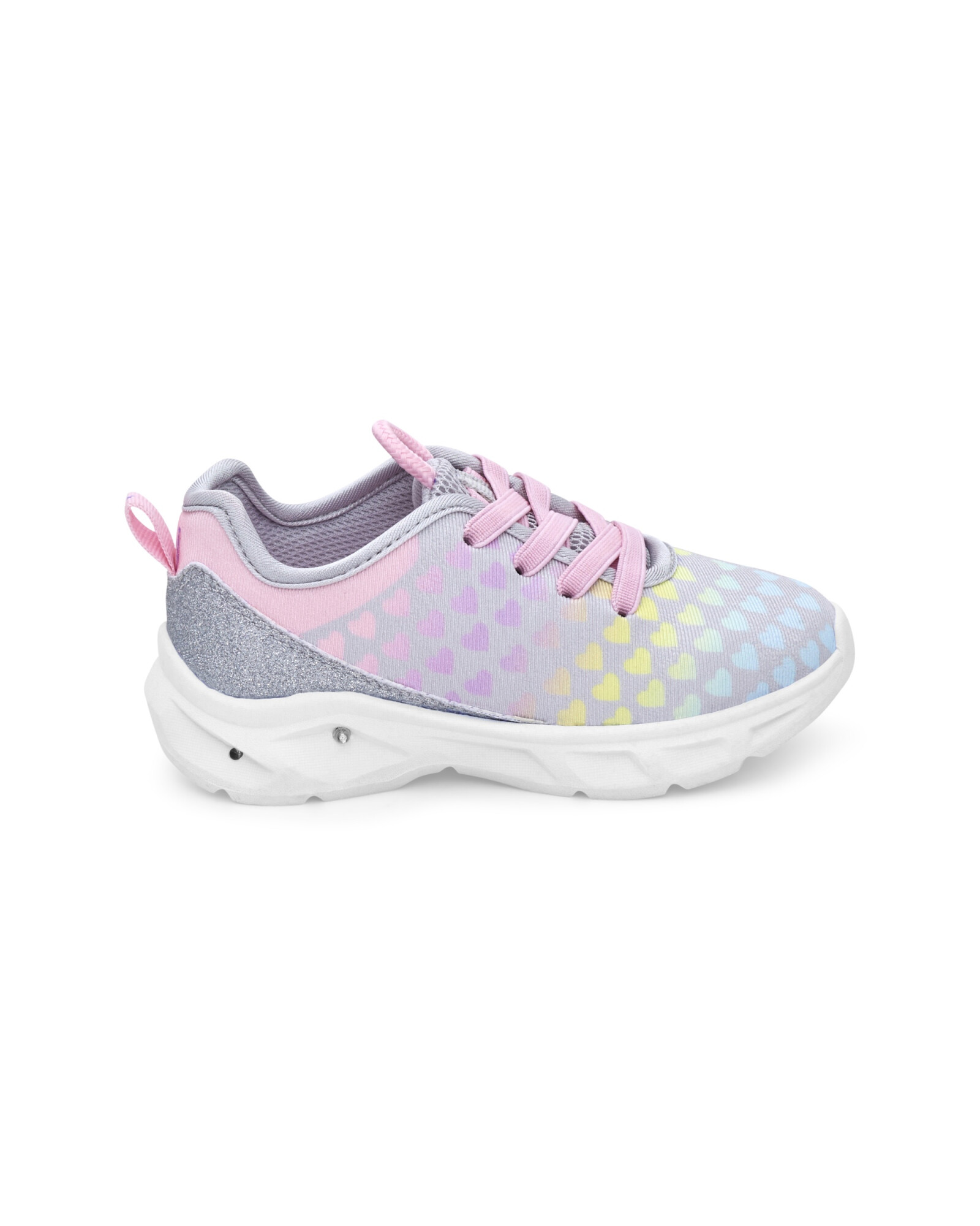 Championes creek con luces y diseño corazones Sin color