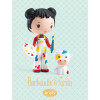 Muñeca Barbouille y Gribs Tinyly Djeco Muñeca Barbouille y Gribs Tinyly Djeco