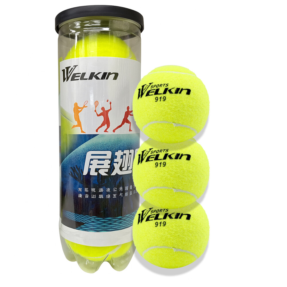 Pelotas De Tenis Welkin Profesional De 3 Unidades Pelotas De Tenis Welkin Profesional De 3 Unidades