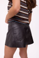 SHORT WIDE XL COURO Chocolate