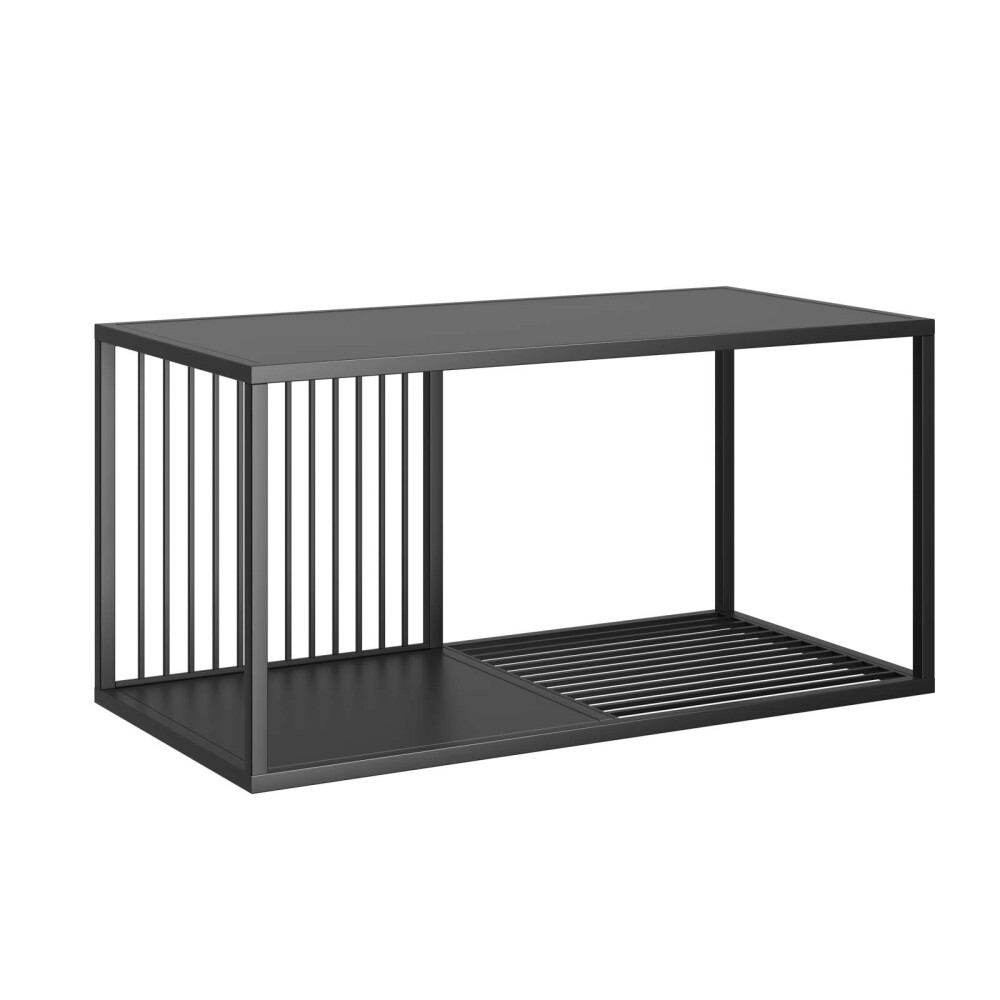 MESA RATONA METAL NEGRO OLIVIA