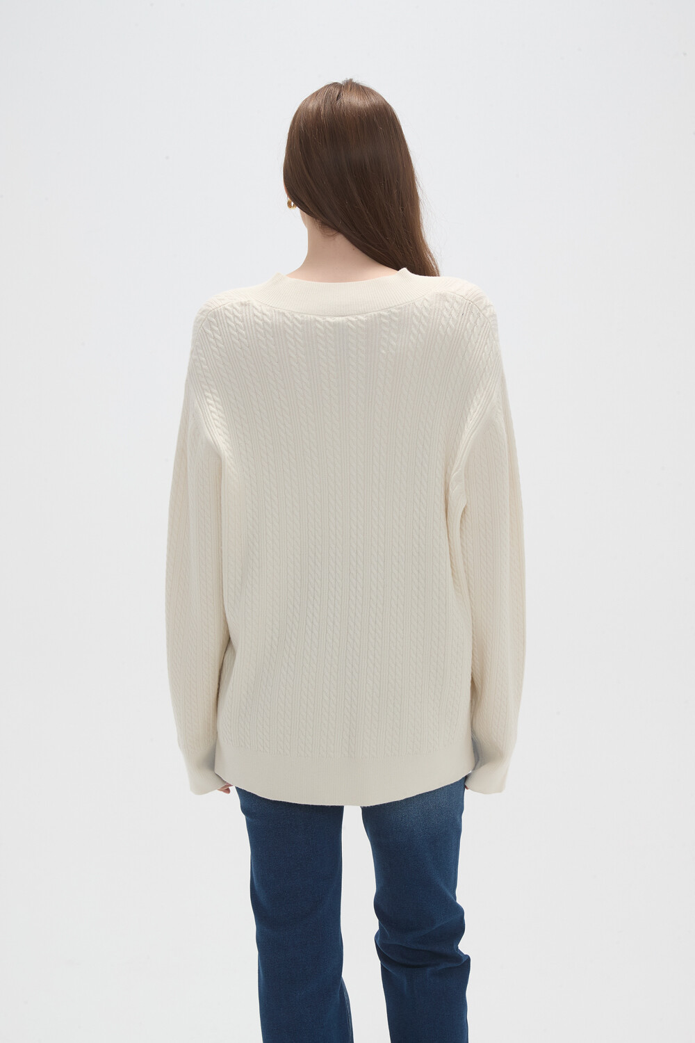 Sweater Varsity Crudo / Natural