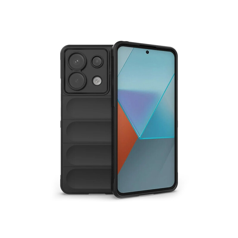 Protector Xiaomi Redmi Note 13 Pro 5G engomado con textura color negro Protector Xiaomi Redmi Note 13 Pro 5g Engomado Con Textura Color Negro