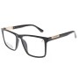 Lentes 2 en 1 Chilli Beans Cuadrado - Hombre Espejado/Negro