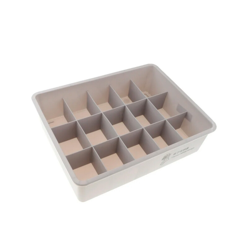 Organizador caja con divisiones blanco ropa Interior Organizador caja con divisiones blanco ropa Interior