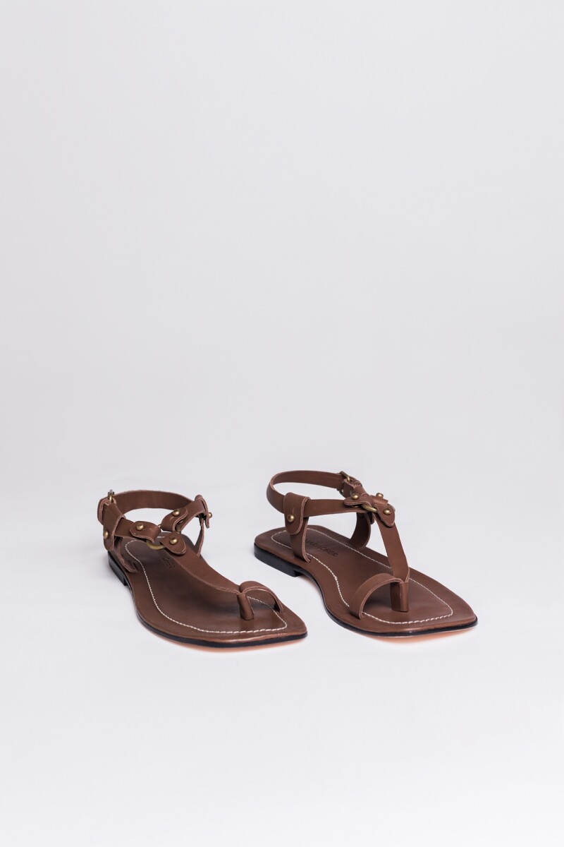 SANDALIA COCO Marron