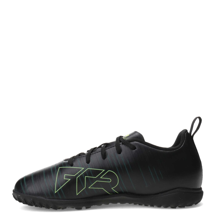 Championes de Fútbol 5 Infantiles Puma Future 8 Play TT Negro - Fluor