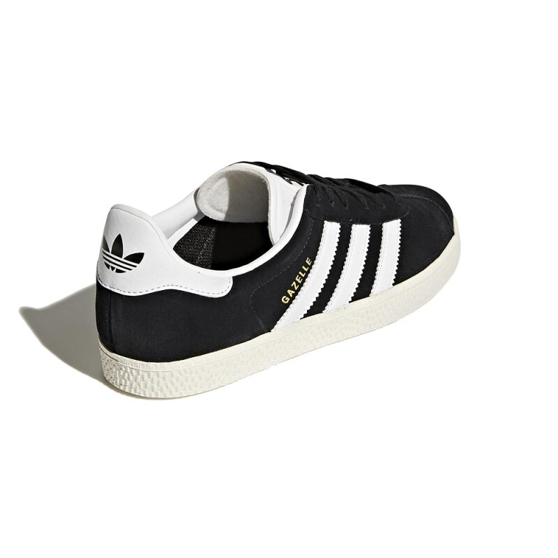 Zapatillas Adidas Gazelle J Unisex Core Black/cloud White/gold Me