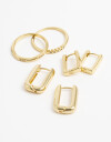 Bijouterie Set Metal Bijou Set Metal Delicado - Dorado