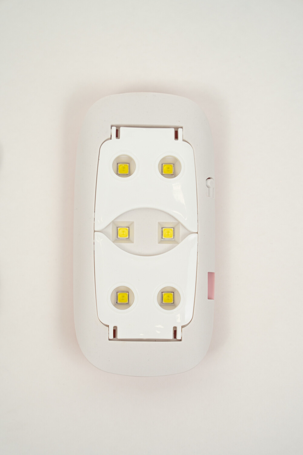 Lampara Led Para Uñas Romi Rosa