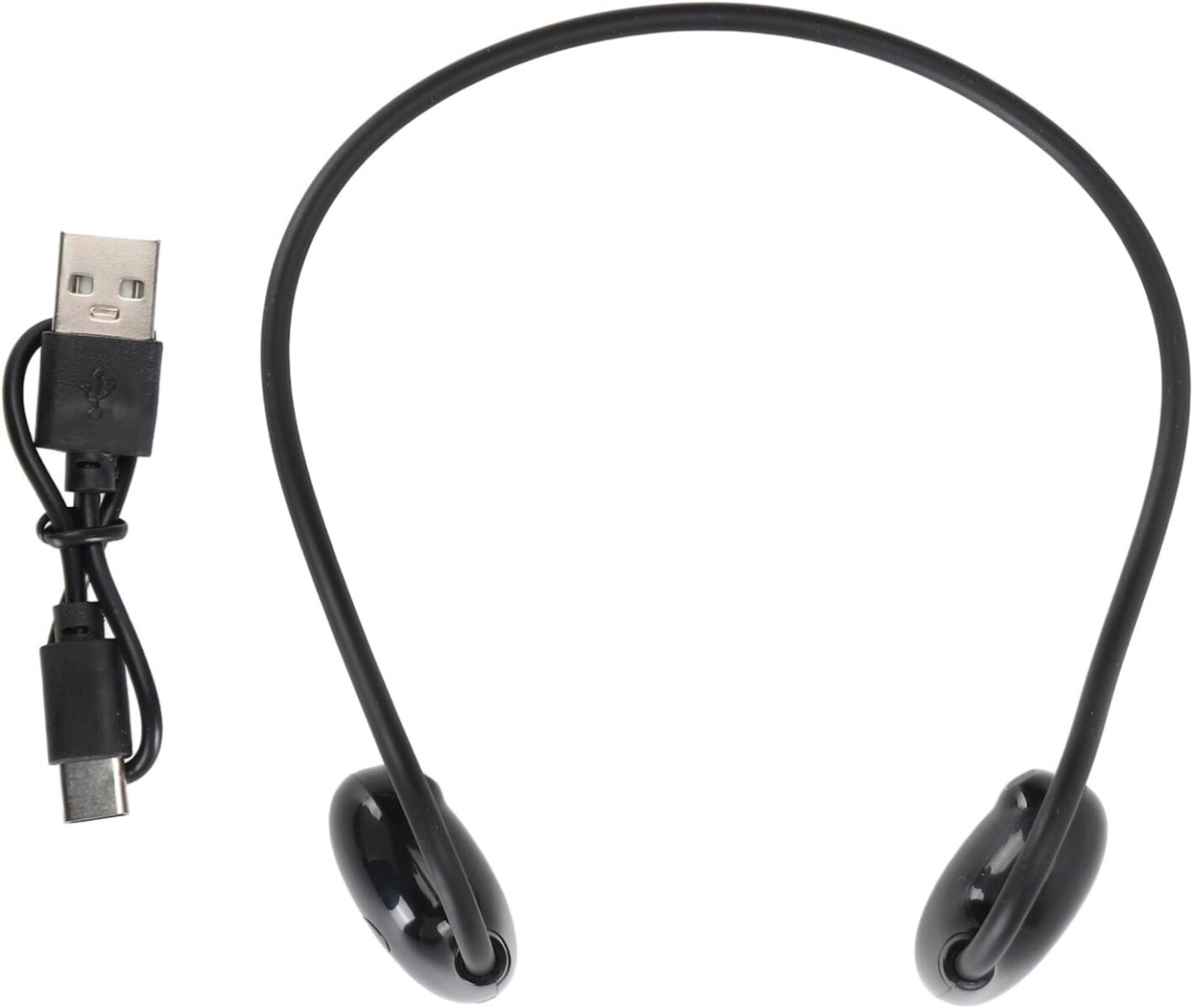 Auriculares Bluetooth Diseno Abierto Comodo Ligero - Negro 