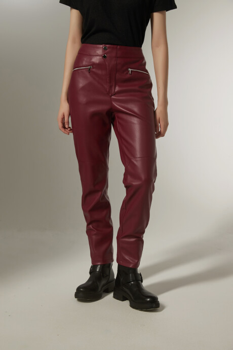 Pantalon Polat Bordeaux Oscuro