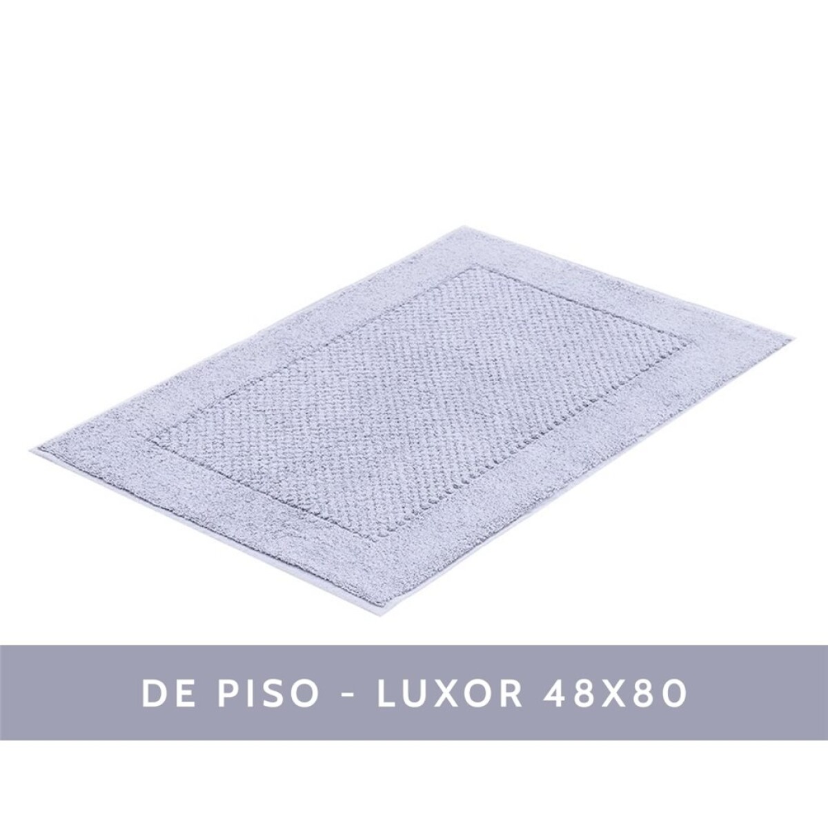 TOALLA P/PIES LUXOR BUDDEMEYER - 1100 G/M2 - 1831 / GRIS - 48X80 