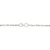 Cadena Eslabón-Plata y Oro-Sin piedra-CD5016 sinpiedra