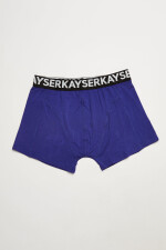 BOXER BAMBU CORTO AZUL