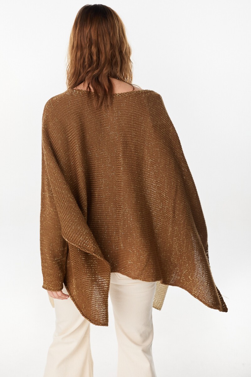 Poncho Misuna Cobre/Crudo