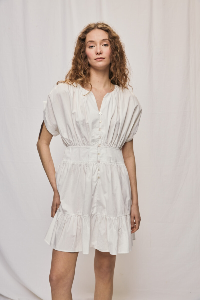 VESTIDO SNOW Blanco