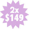 2x$149