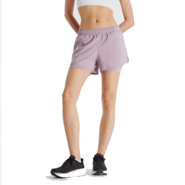 SPORT ESSENTIALS 2 EN 1 LILA L - NEW BALANCE LILA