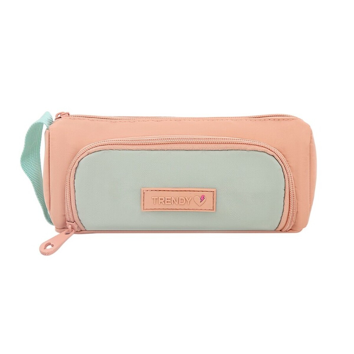 CARTUCHERA TRENDY BICOLOR ROSADO 