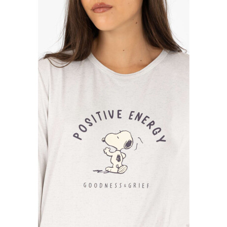 Pijama goodness & grief Gris melange