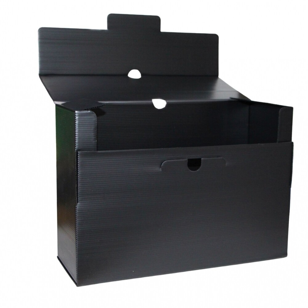 CAJA BIBLOS PARA ARCHIVO DE 13CM COLOR NEGRO CAJA BIBLOS PARA ARCHIVO DE 13CM COLOR NEGRO