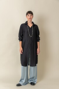 CAMISA VAINILLA Negro