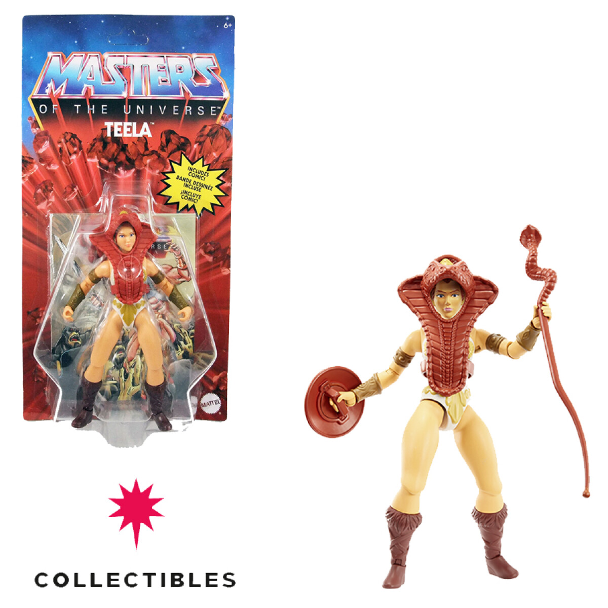 MASTERS OF THE UNIVERSE! ORIGINS TEELA 