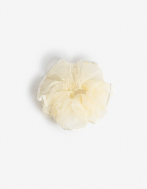 Skunzies Lisas Maxi Scrunchie Bride To Be - Blanco Crudo