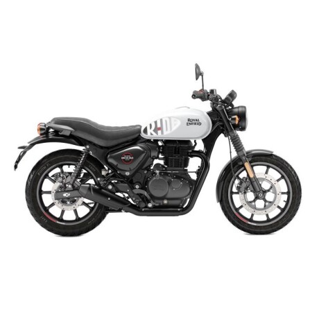 Royal Enfield Hunter 350 Blanco Dapper
