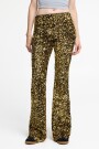 Pantalón flare Oro