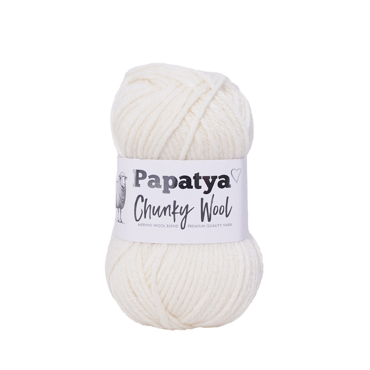 chunky wool - natural 