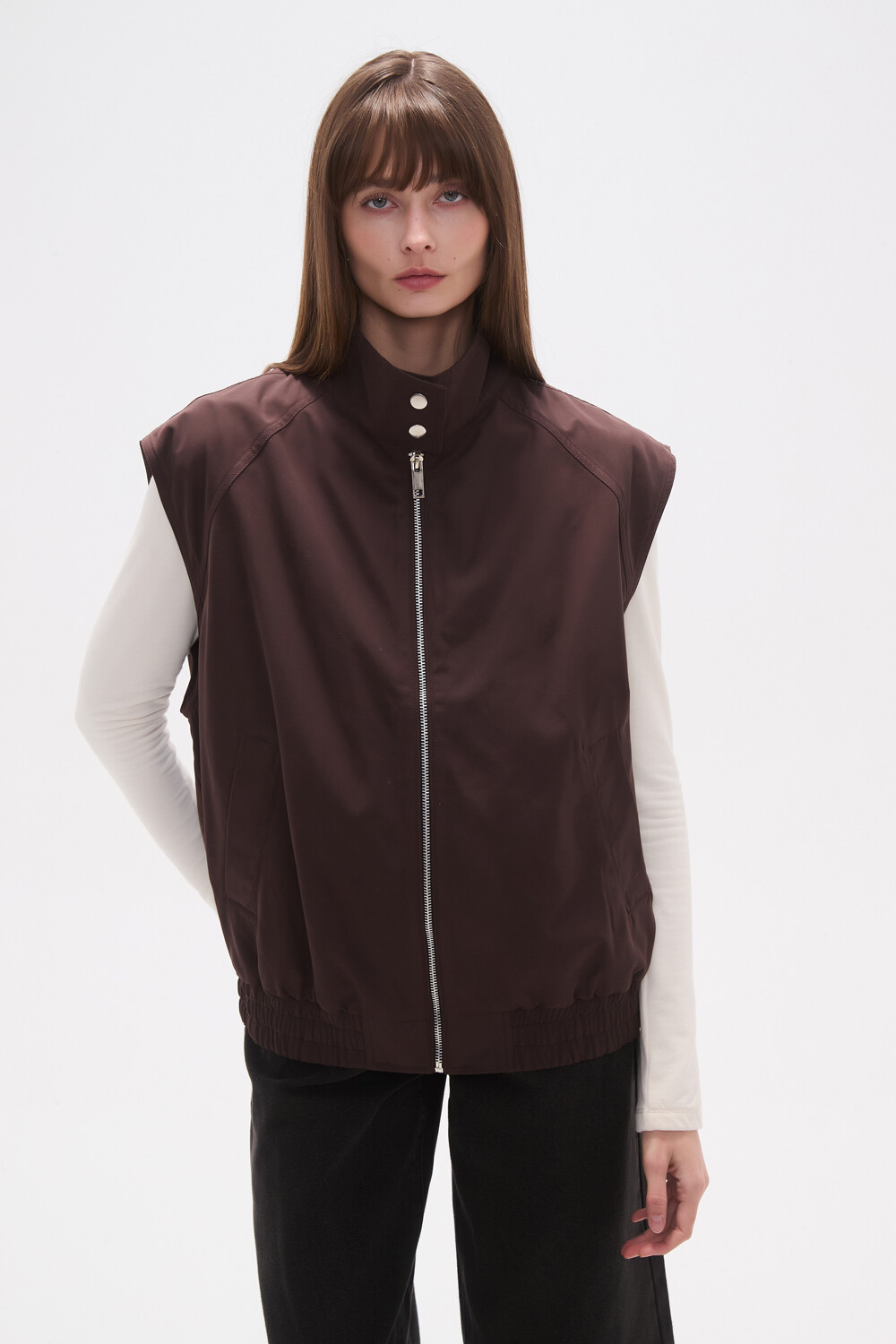 Chaleco Thara Chocolate