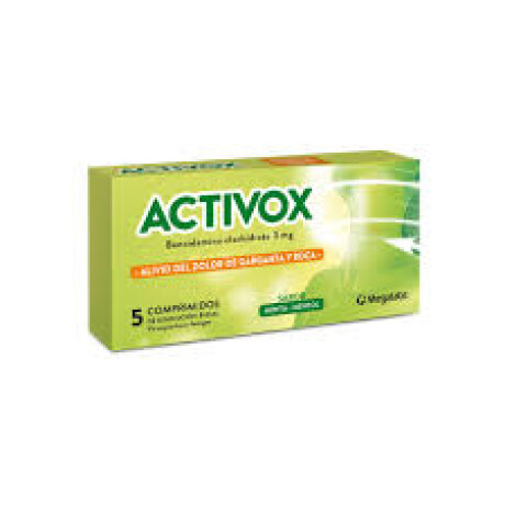 Activox x5 comprimidos Activox x5 comprimidos