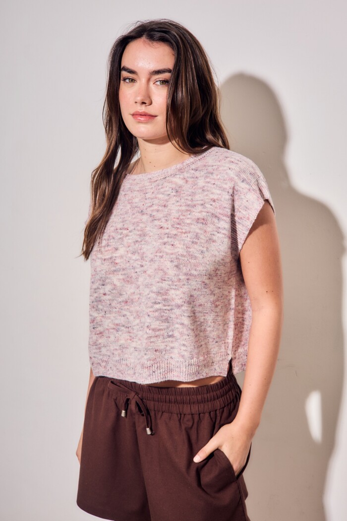 Chaleco Rosa Viejo