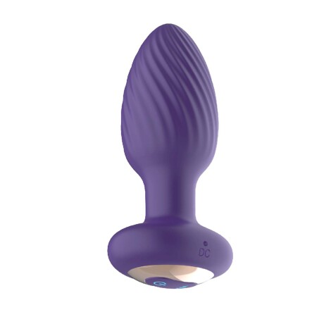 Plug Anal Giratorio con Control Remoto The Royale Nasstoys Plug Anal Giratorio con Control Remoto The Royale Nasstoys