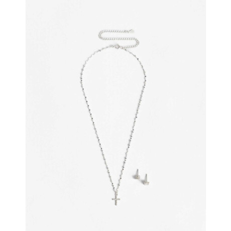 Set Para Niñas En Plata 925 Plateado Rodio