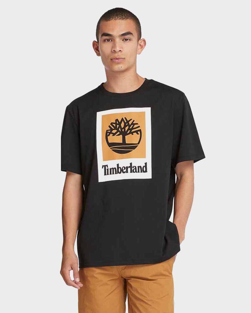 Polera Stack Logo Colored Short Sleeve Tee Hombre - 001 
